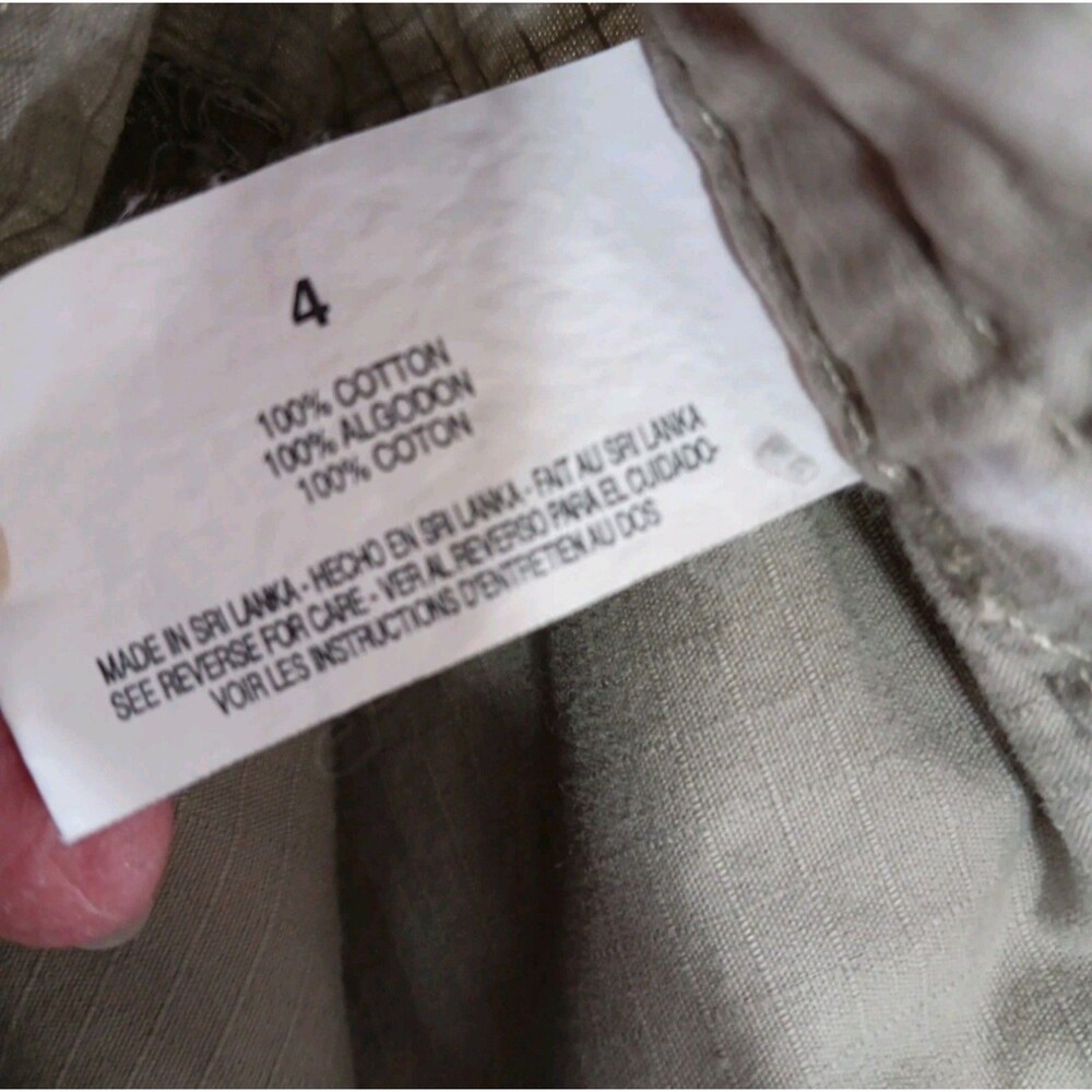 Gloria Vanderbilt Shorts Women's Size 4 Tan * - Picture 3 of 9